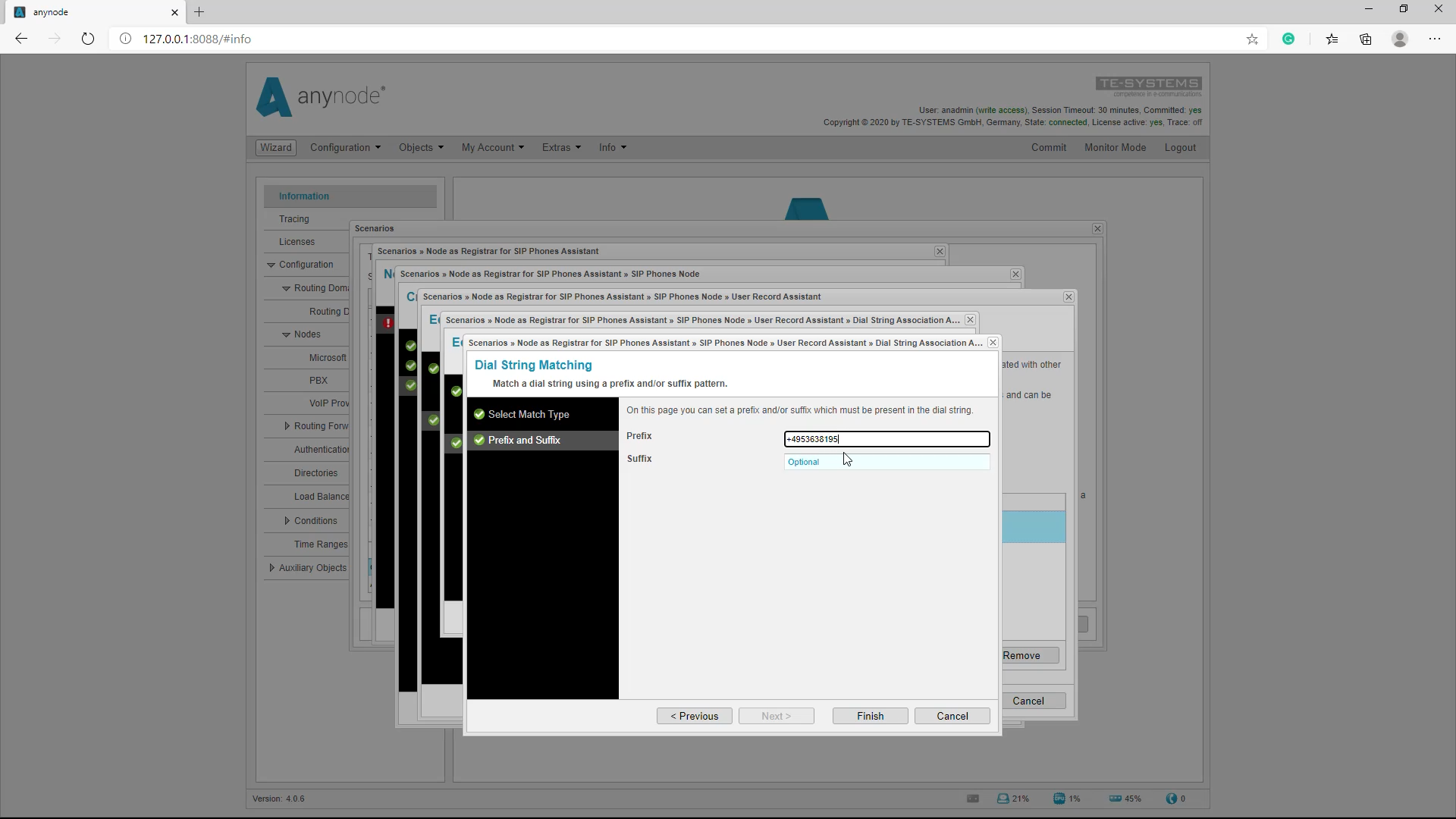 SIP Registrar_Prefix