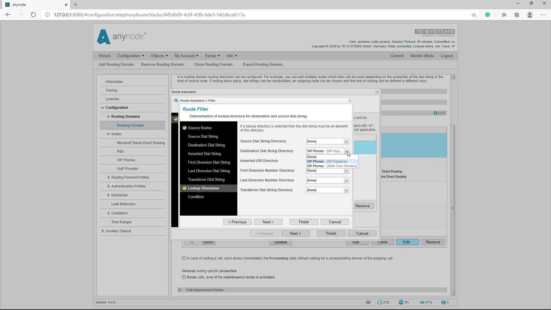 SIP Registrar_Lookup Directories