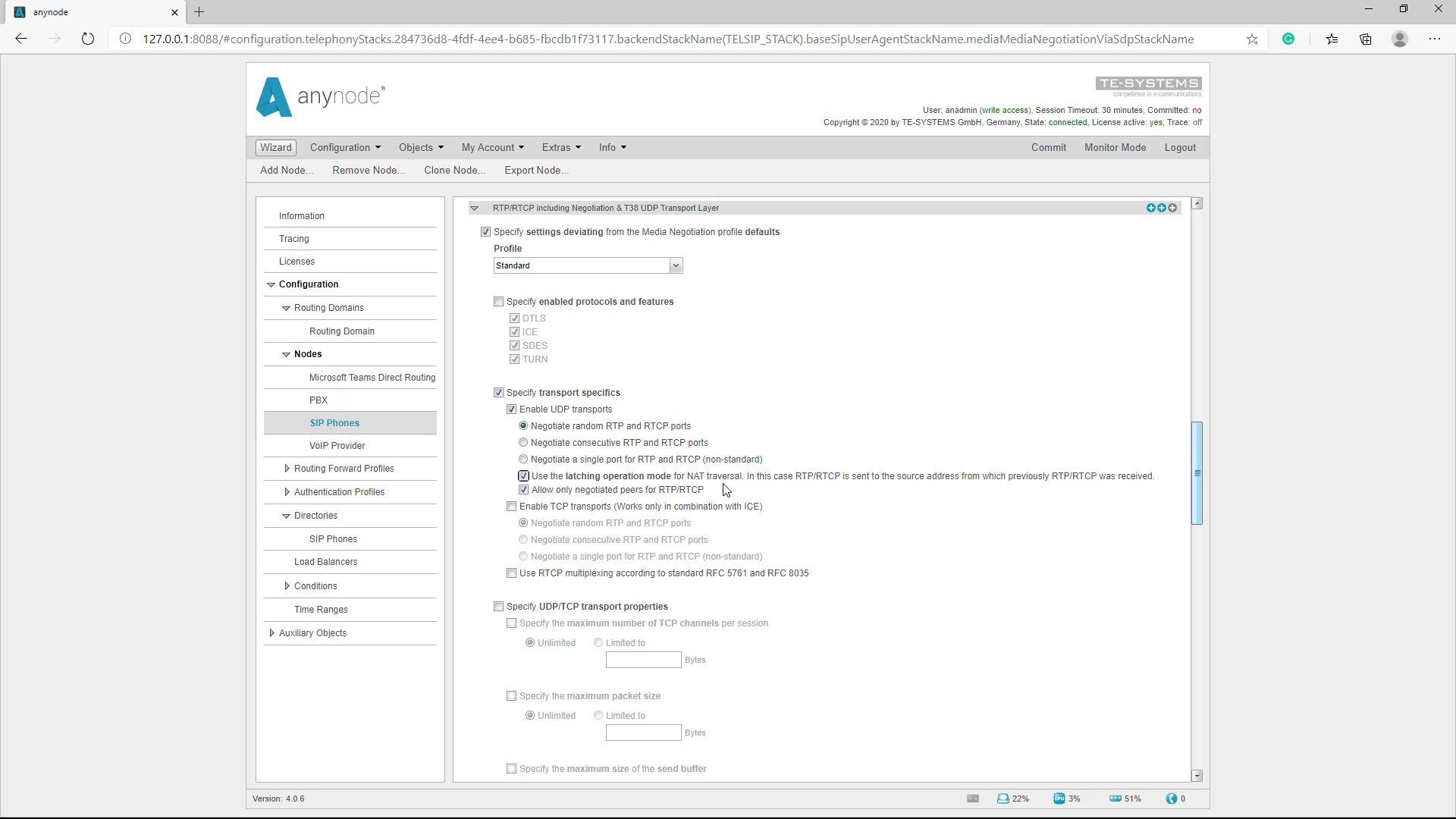 SIP Registrar_Latching Operation