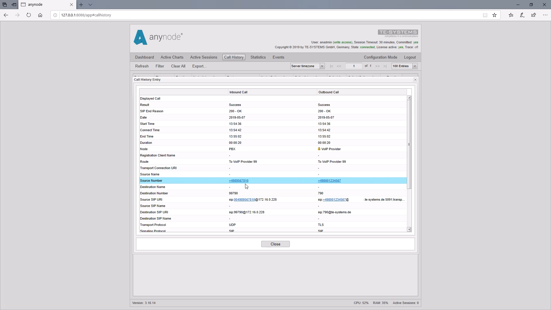 Source Dial String Rewriting_23_Call History
