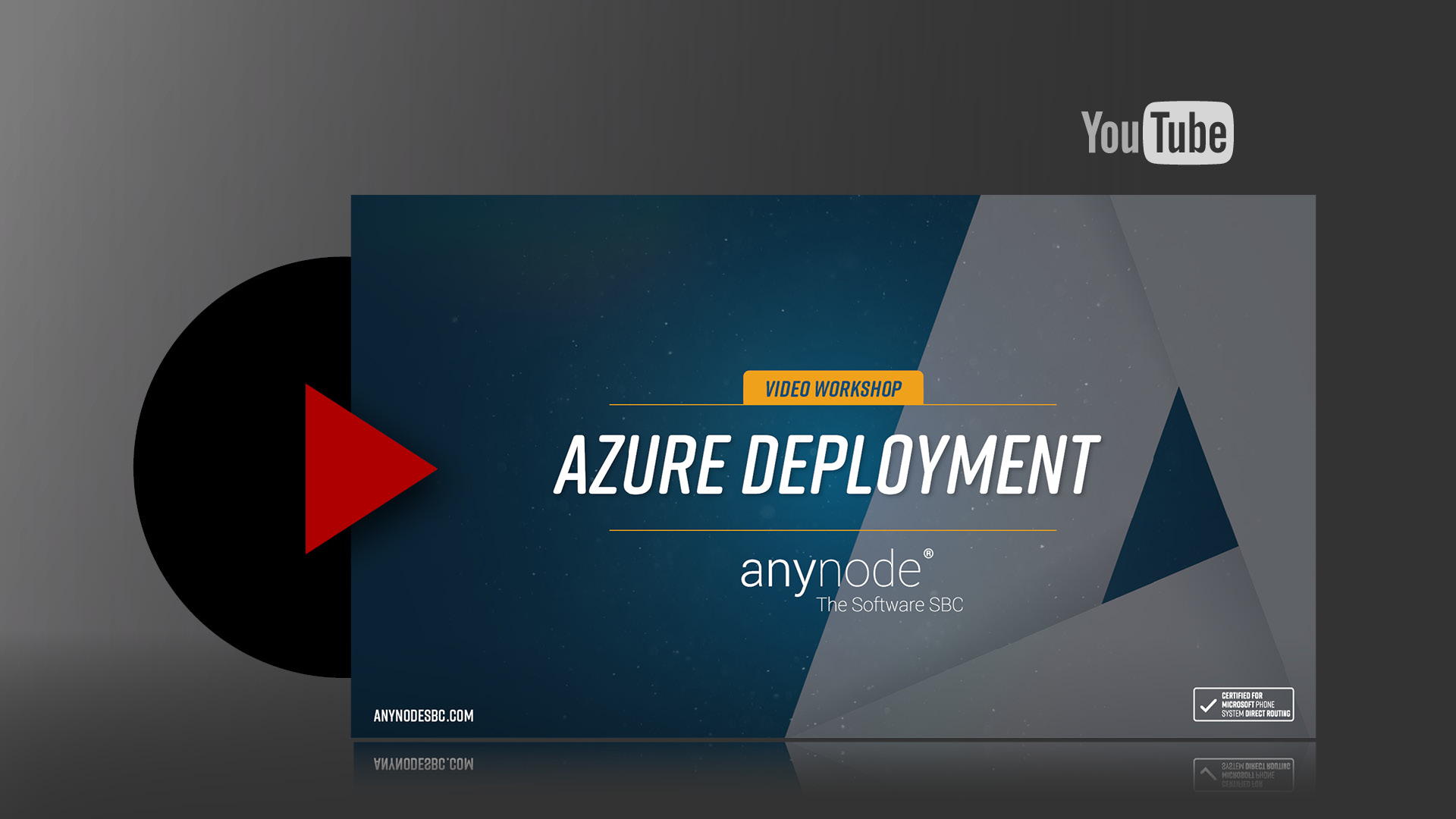 Deployment in Microsoft Azure